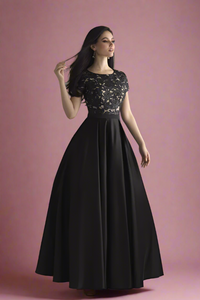 Charming Black Party Dress, New Beautiful Long Prom Dress KPP2096